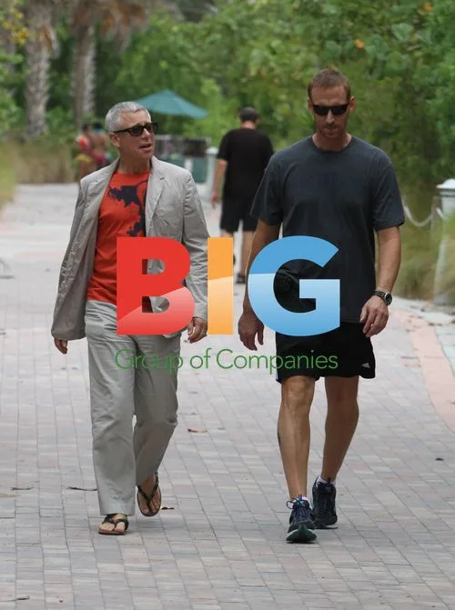 Adam Clayton Enjoying Afternoon in Miami