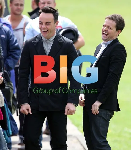 Ant and Dec Filming 'Black or Red'