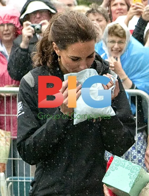 Duke and Duchess of Cambridge at dragon boat race