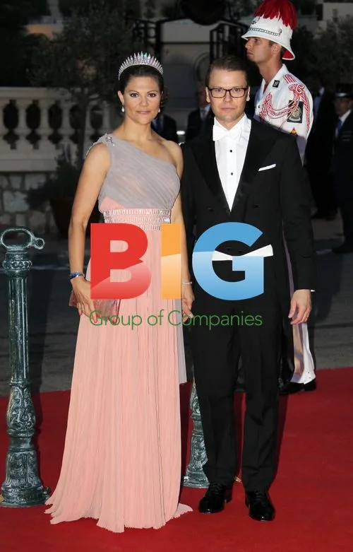 Princess Victoria & Prince Daniel at Monaco Wedding