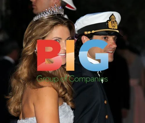Princess Madeleine and Prince Carl-Philip at Monaco Wedding