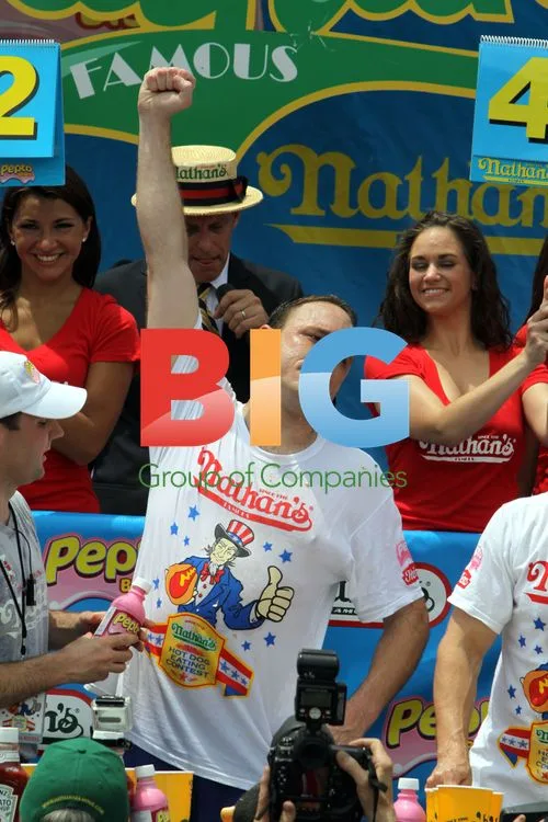 Joey Chestnut Wins 2011 Nathan's Hot Dog Eating Contest