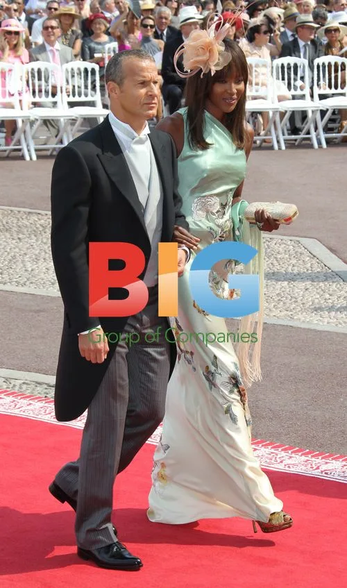 Naomi Campbell, Vladislav Doronin at Royal Wedding