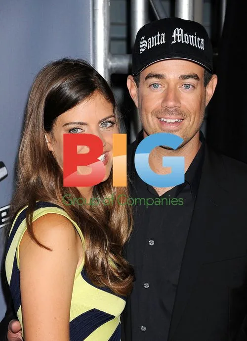 Carson Daly and Siri Pinter at "The Voice" Live Finale Party