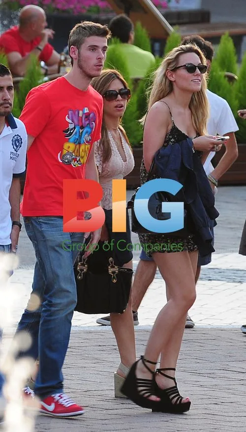 David de Gea and Edurne's Madrid Outing