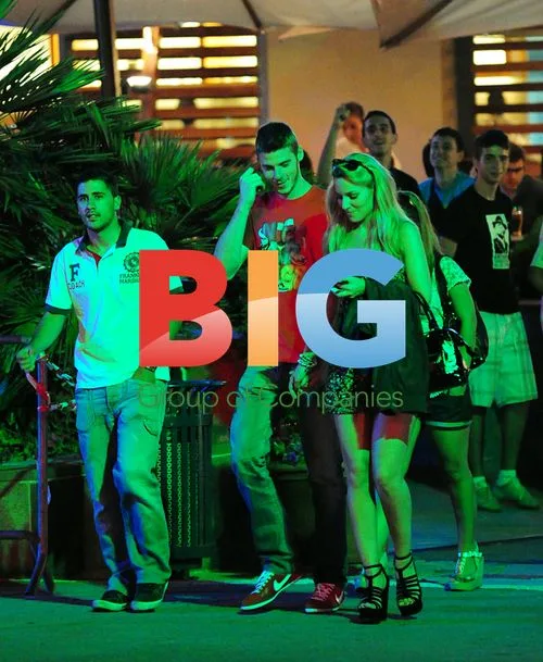 David de Gea and Edurne in Madrid