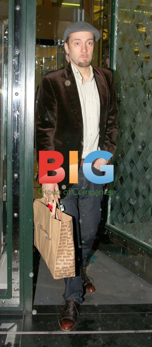 Derren Brown Spotted Leaving London Club