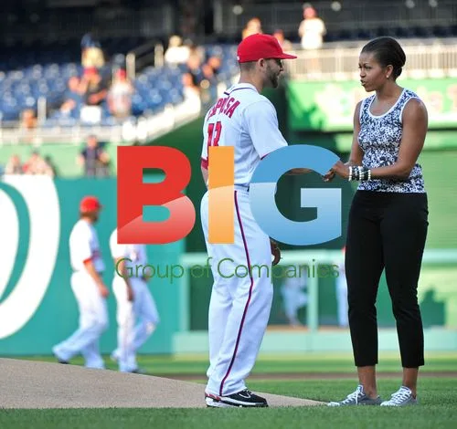 First Lady Attends Nationals Game