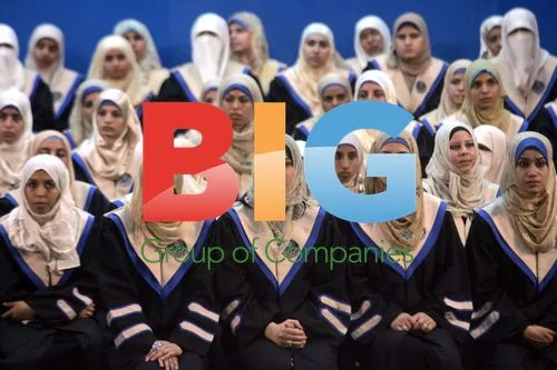 Palestinian Students Attend Graduation in Gaza