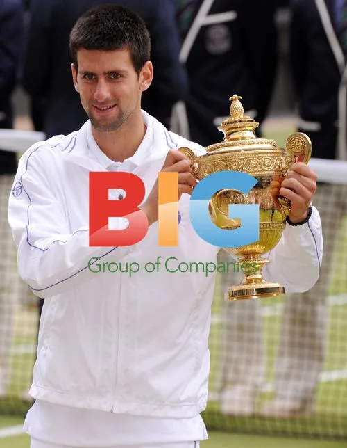 Novak Djokovic at Wimbledon 2011