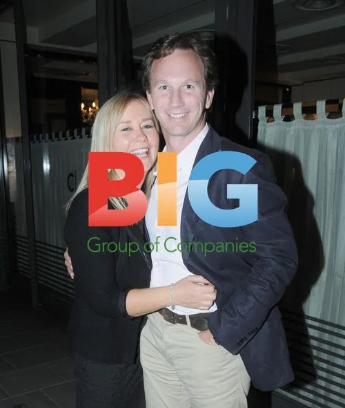 Christian Horner and wife at Cipriani