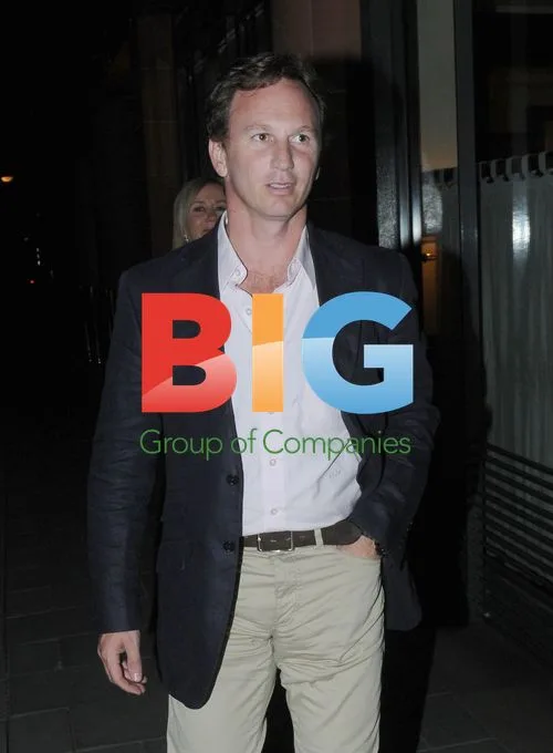 Christian Horner and Wife at Cipriani