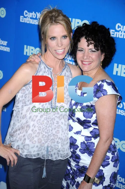 Cheryl Hines and Susie Essman at 'Curb Your Enthusiasm' Premiere