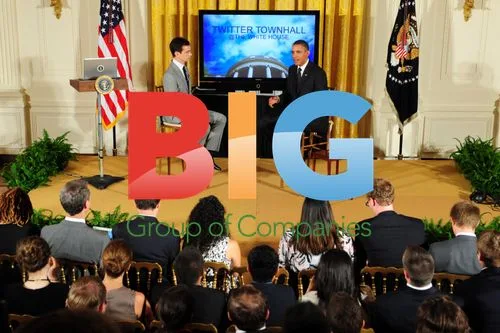 Obama Meets Twitter Co-Founder