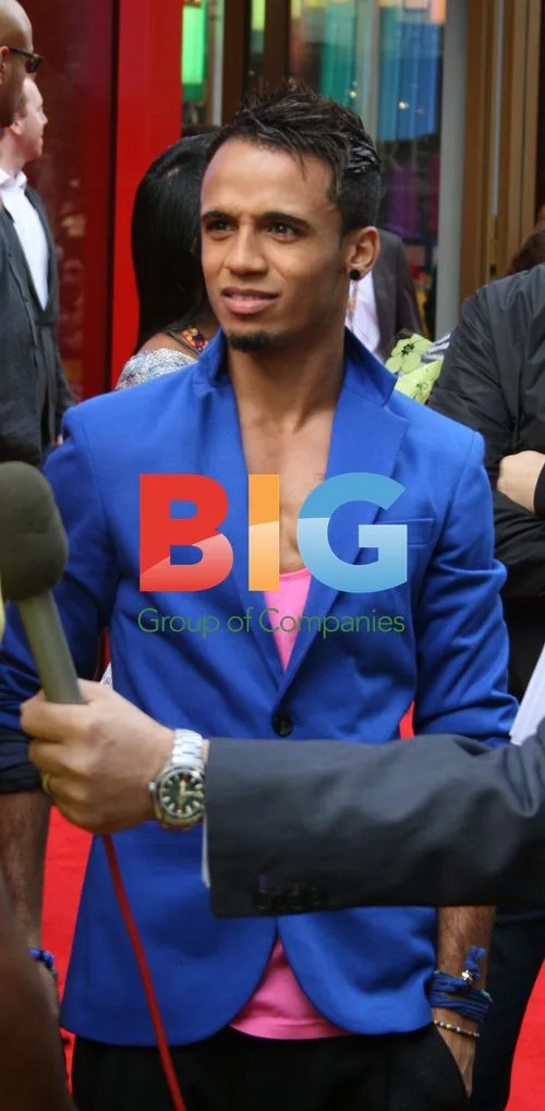 Boris Johnson, JLS & Alexander Burke at M&M Store Opening