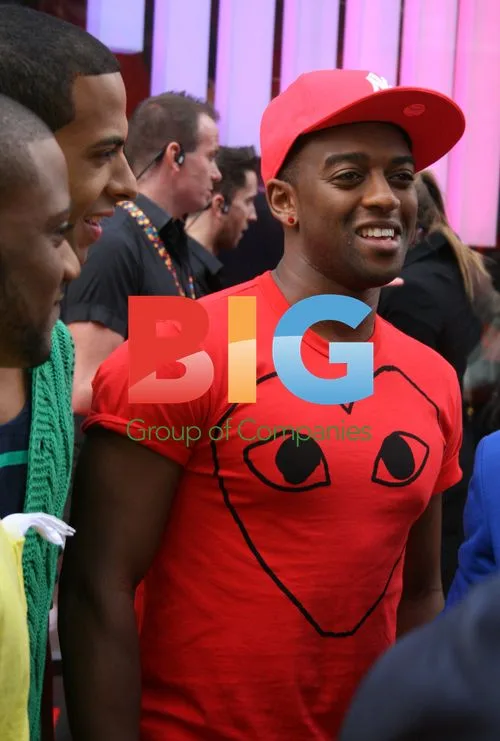 Boris Johnson, JLS & Alexander Burke at M&M Store Opening