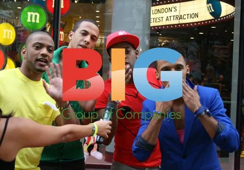 Boris Johnson, JLS & Alexander Burke at M&M Store Launch