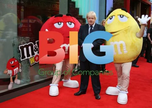 Boris Johnson & JLS at M&M Store Launch