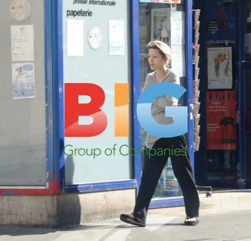 Tristane Banon Walks Dog in Paris
