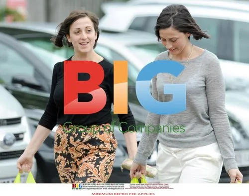 Natalie Cassidy Shopping at M&S