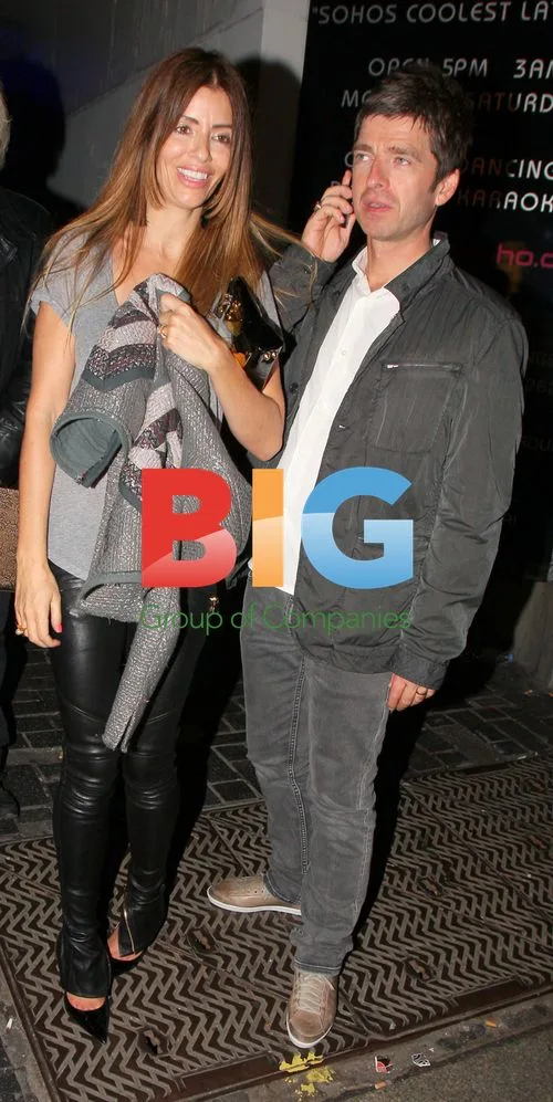 Noel Gallagher and Sara MacDonald at The Box