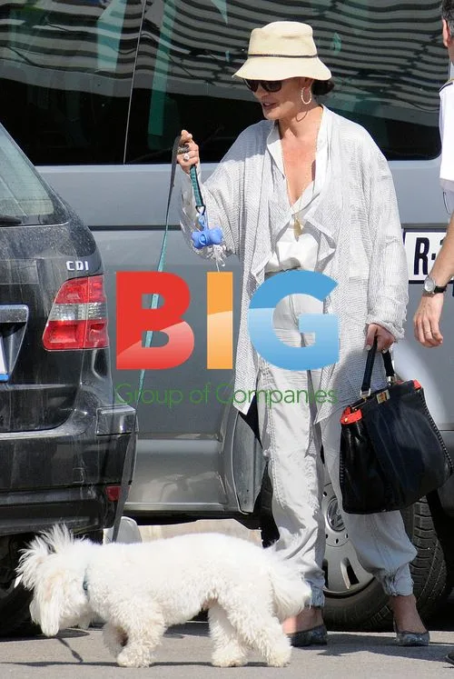 Michael Douglas and Catherine Zeta-Jones at Airport