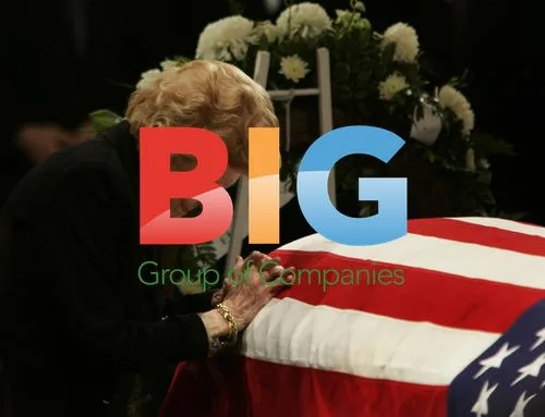 Betty Ford with Husband\'s Casket
