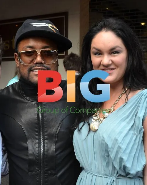 The Black Eyed Peas Leaving Hotel for Oxegen Festival