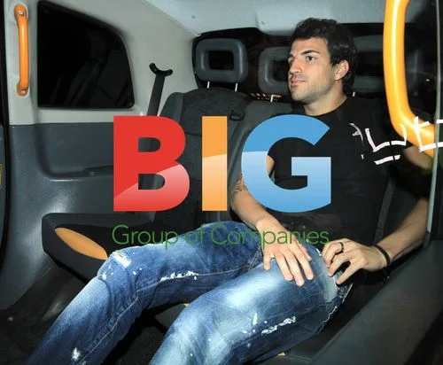 Cesc Fabregas Leaving Nubo Restaurant