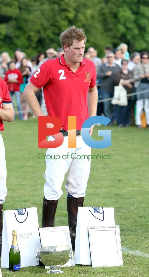 Prince Harry Plays in Rundle Cup Polo Match