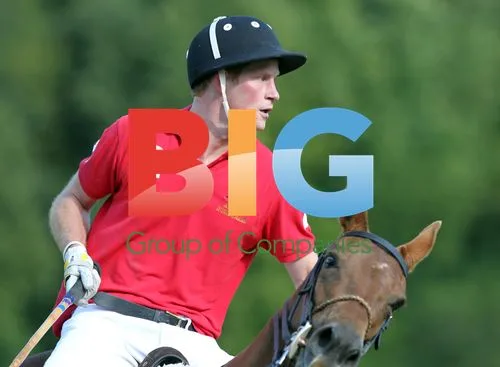 Prince Harry at Rundle Cup polo match