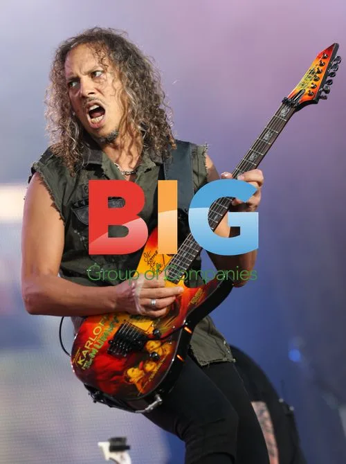 Metallica's Kirk Hammett Performing at Sonisphere 2011
