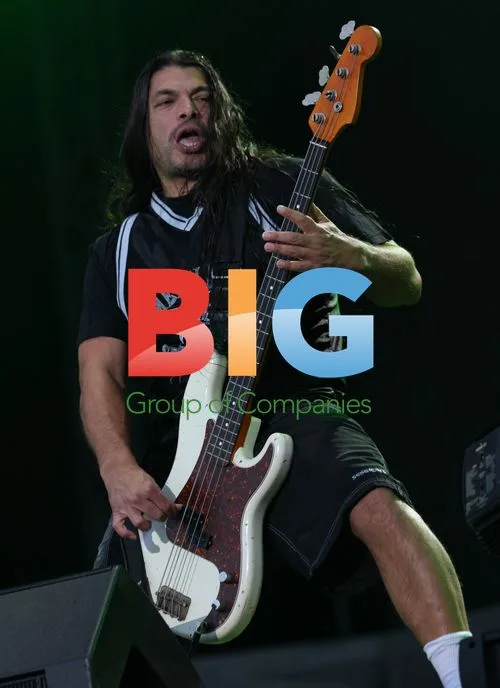 Robert Trujillo of Metallica on Stage at Sonisphere 2011