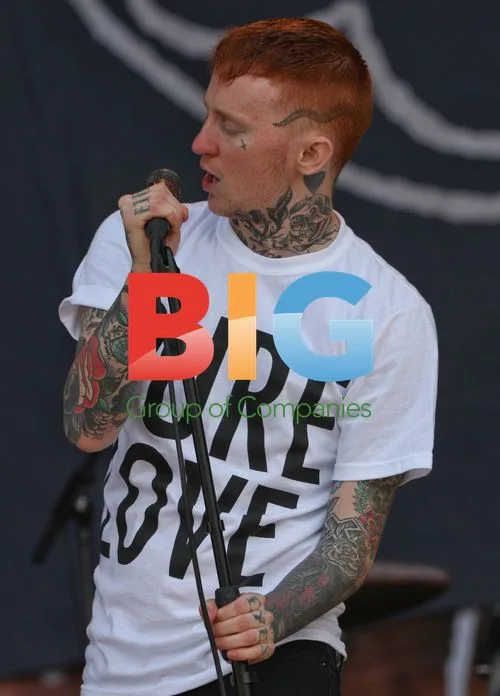 Frank Carter of Gallows Performs at Sonisphere 2011