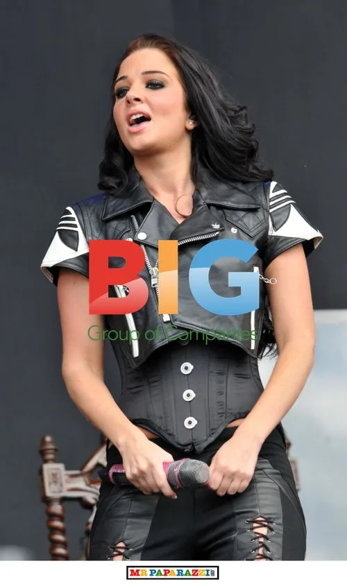 Tulisa of N-Dubz Performs at T In The Park