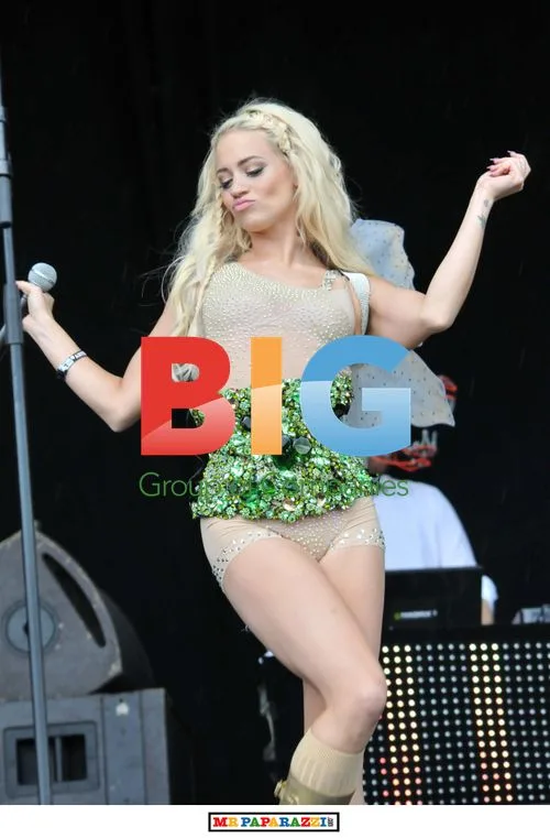 Kimberly Wyatt and Her Majesty & the Wolves at T In The Park Festival 2011