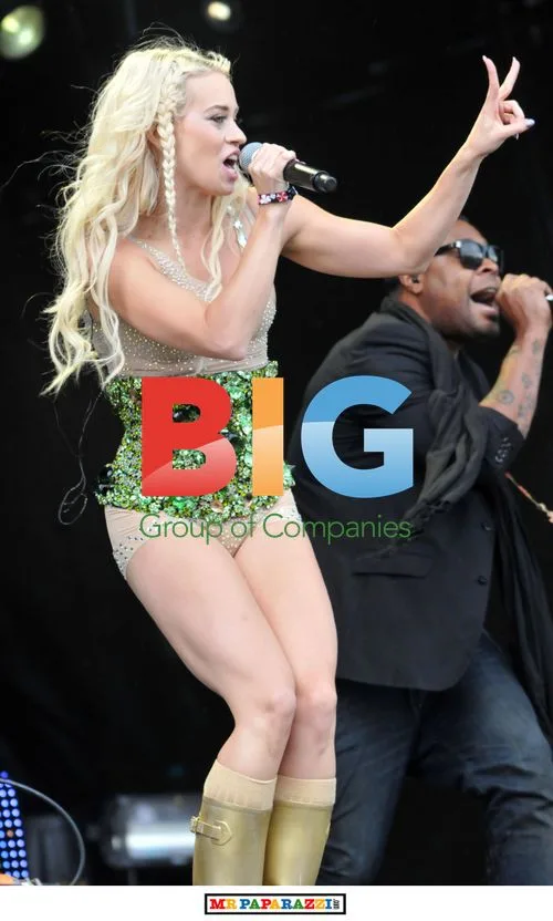 Kimberly Wyatt Performing at T In The Park Festival 2011