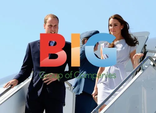 Prince William and Kate Middleton Arrive in LA