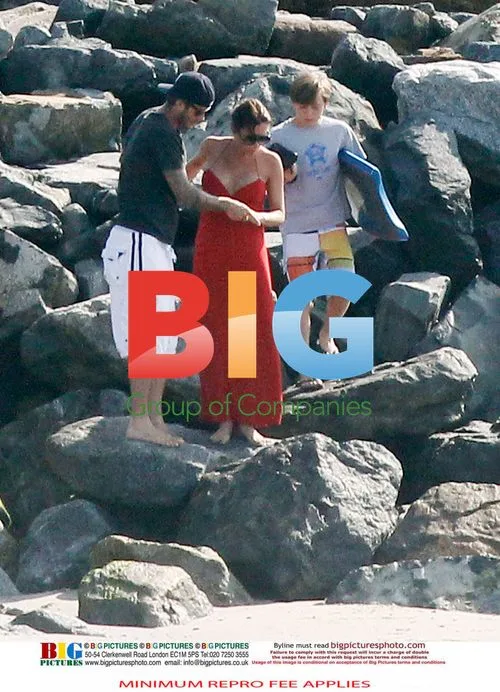 Beckham Family Celebrates Anniversary
