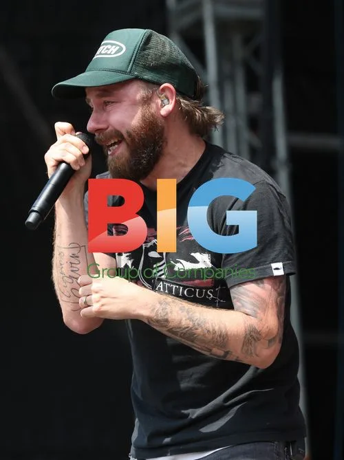 In Flames Performing at Sonisphere Festival