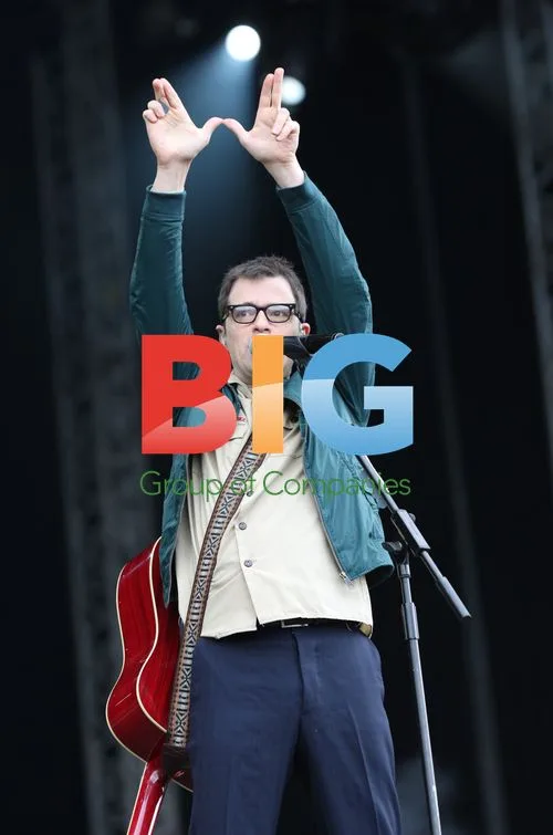 Weezer's Rivers Cuomo at Sonisphere Festival