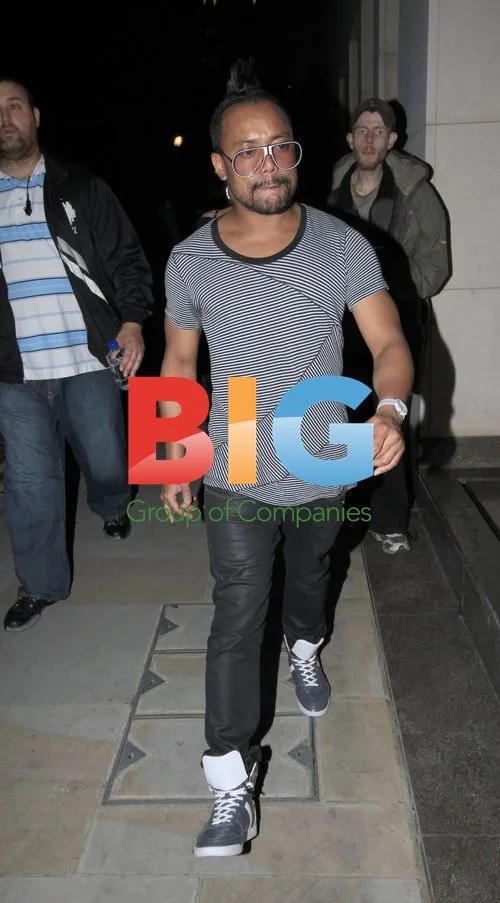 Apl.de.Ap Enjoys London Night Out