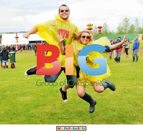 Fans Brave Bad Weather at T In The Park