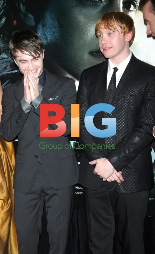 Rupert Grint and Daniel Radcliffe at 'Harry Potter' Premiere