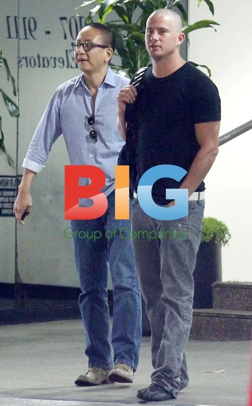 Channing Tatum Leaving Office Building