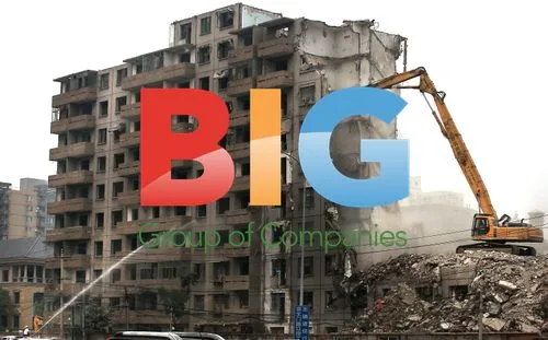 Residential Housing Complex Demolished in Beijing