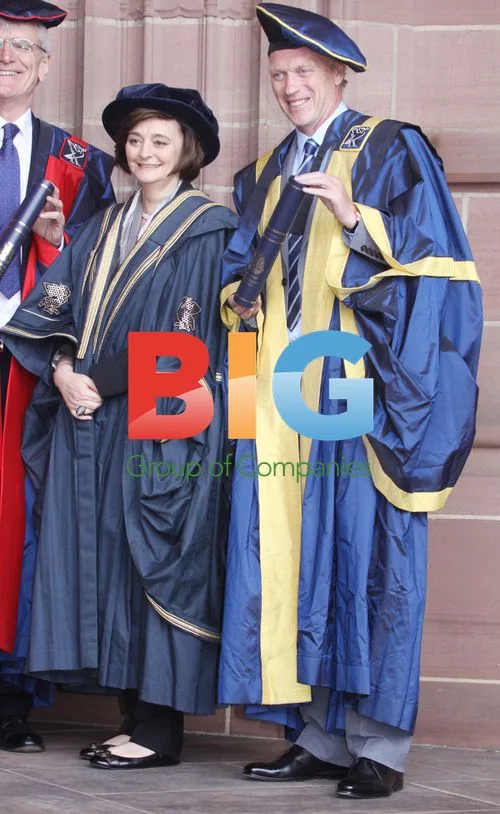 Cherie Blair, David Moyes Honored