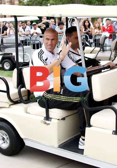 Zinedine Zidane at Real Madrid Training