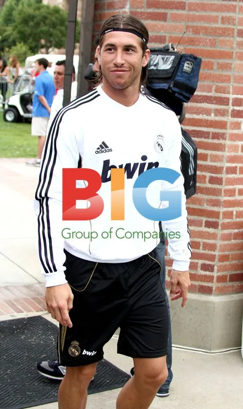 Real Madrid training in LA