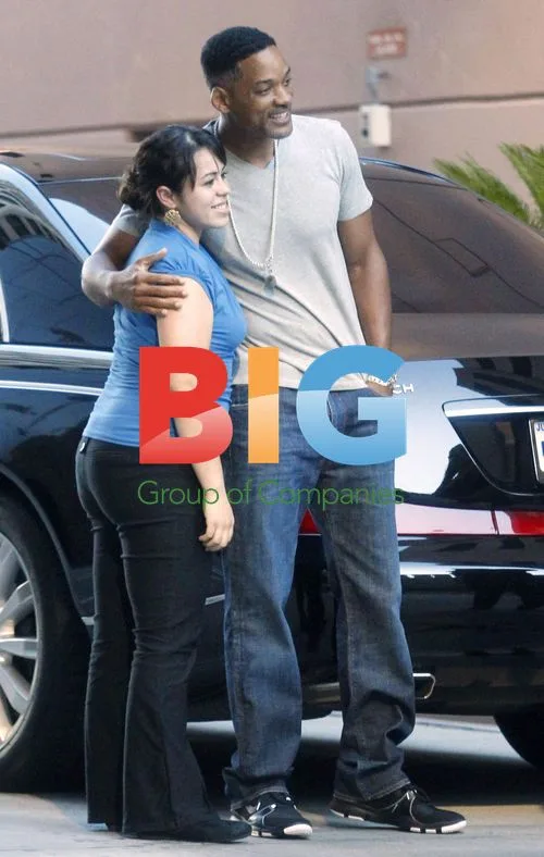 Will Smith Greeting Fans in LA